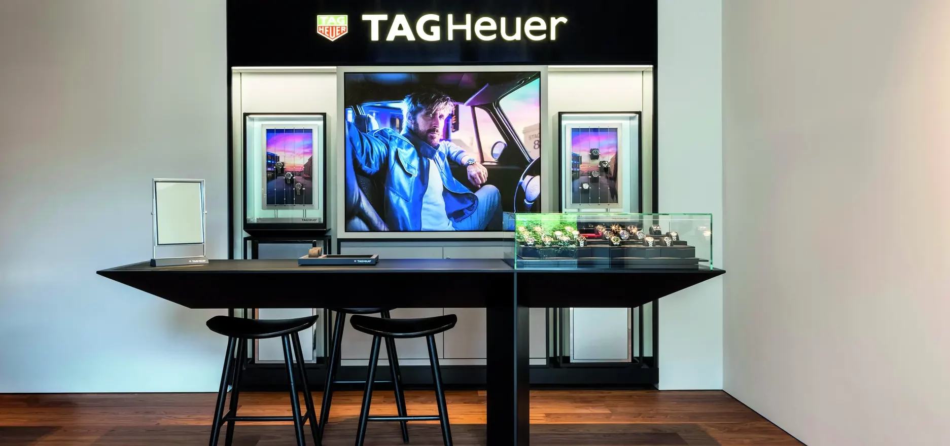 Le comptoir Tag Heuer