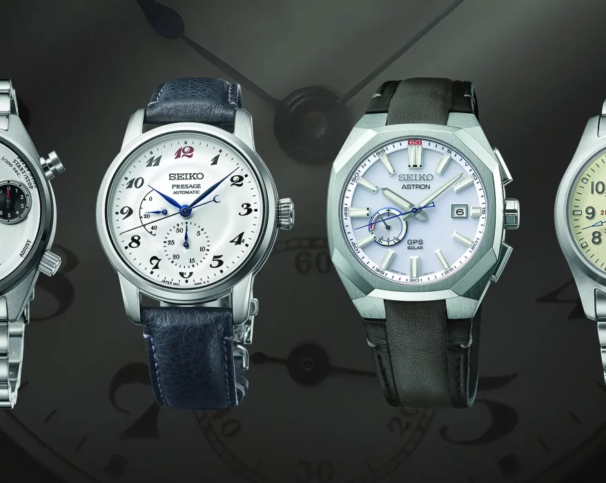 4 montres Seiko : Prospex, Presage, Astron et 5 Sports